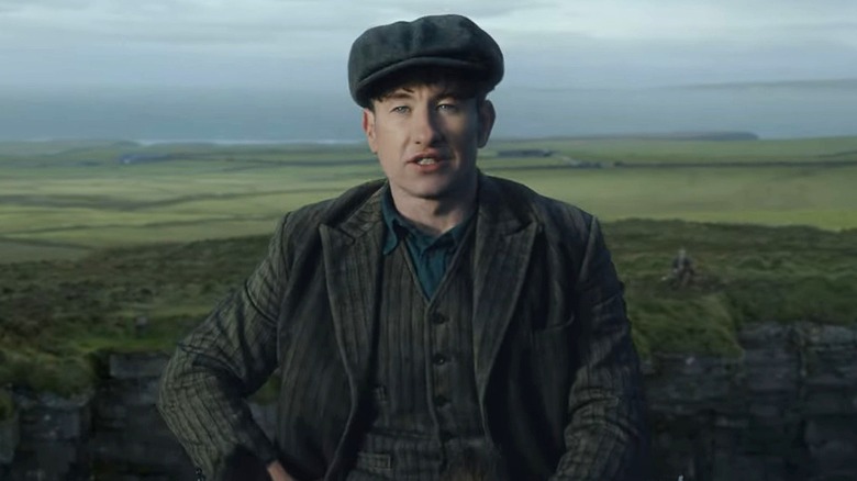 Barry Keoghan rides off a cliff into the air in Squarespace Super Bowl ad