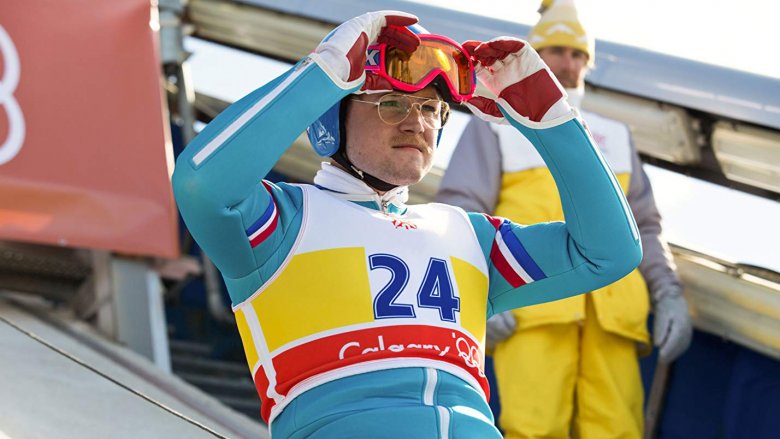 Taron Egerton as Eddie the Eagle