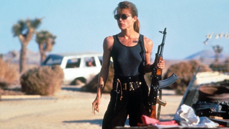 Linda Hamilton in Terminator 2: Judgment Day