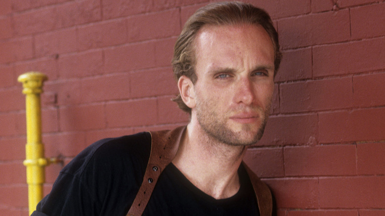 Peter Greene wearing holster