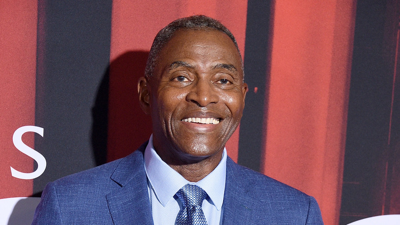 Carl Lumbly smiles