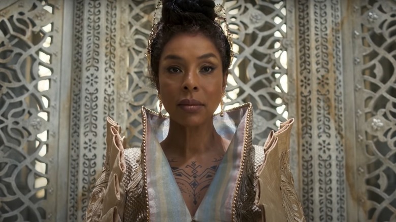 Sophie Okonedo staring