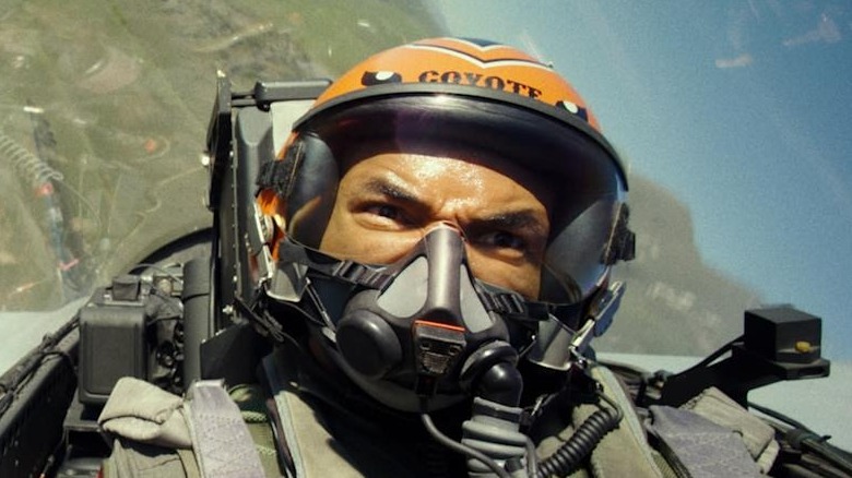 Coyote Machado in the cockpit