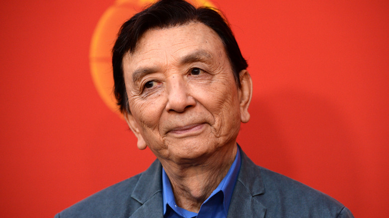 James Hong wearing a blue shirt