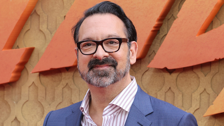 James Mangold wears glasses