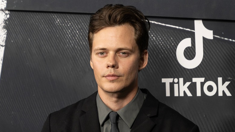 ﻿Bill Skarsgård at The Crow premiere