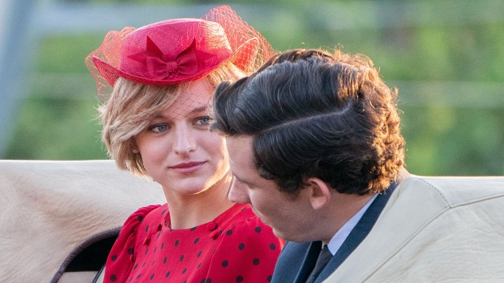 Emma Corrin plays Lady Diana on Netflix's The Crown season 4