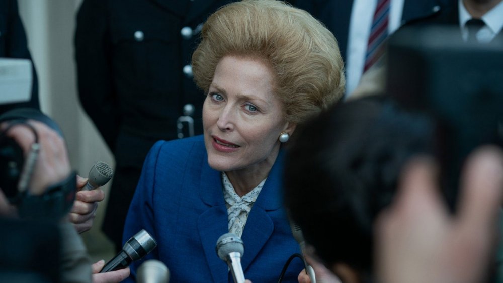 Gillian Anderson plays Margaret Thatcher in The Crown season 4