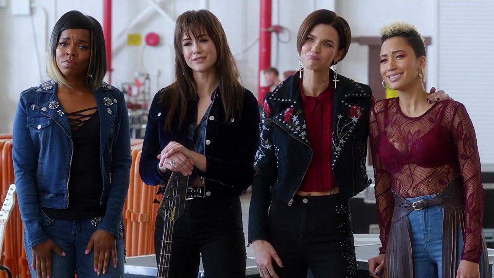 Ruby Rose, Andy Allo, and Venzella Joy in Pitch Perfect 3