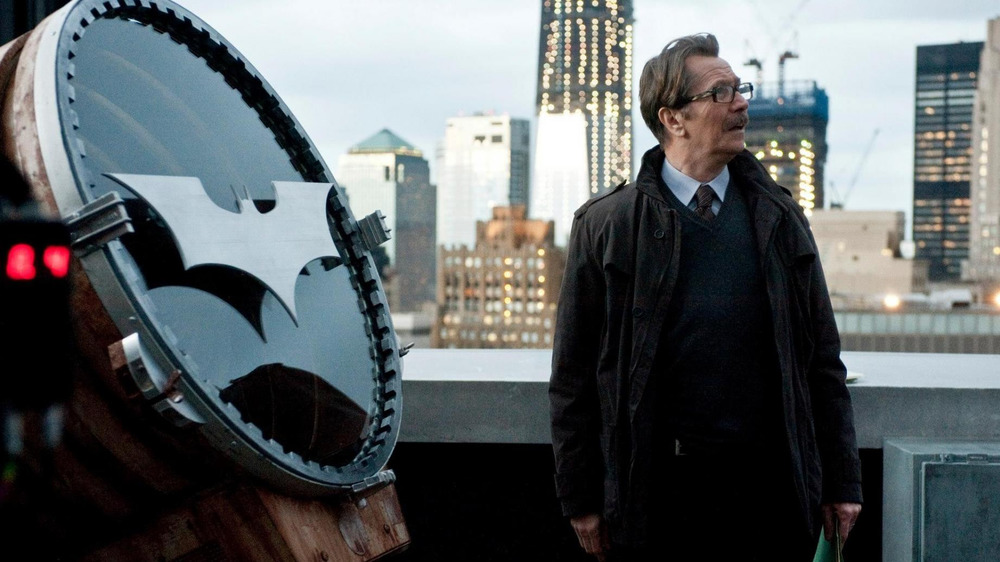 Gary Oldman new Bat signal 