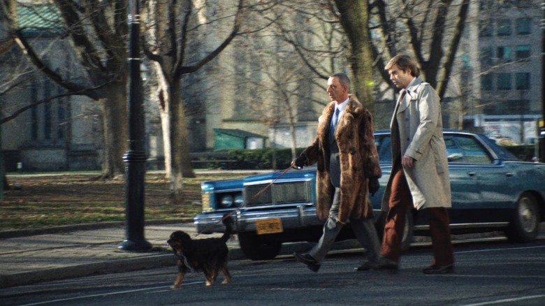 Roy and Donald out for a stroll