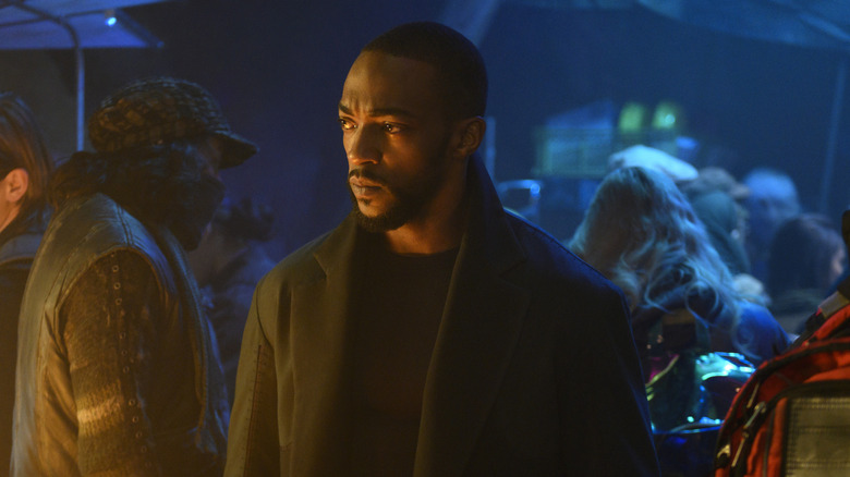 Altered Carbon Anthony Mackie trenchcoat