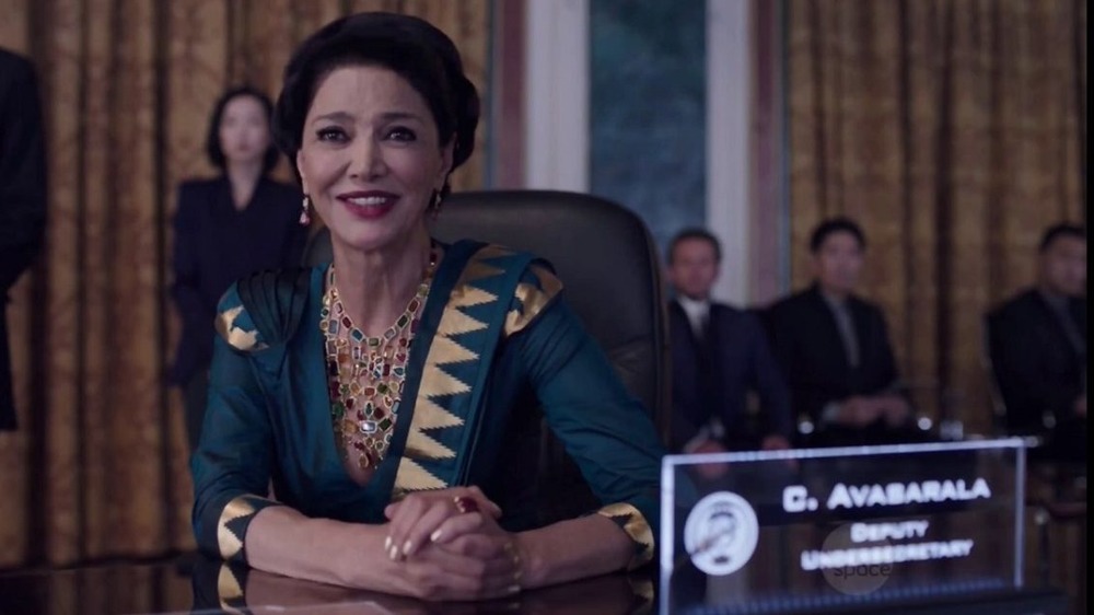 Shohreh Aghdashloo as Chrisjen Avasarala on The Expanse