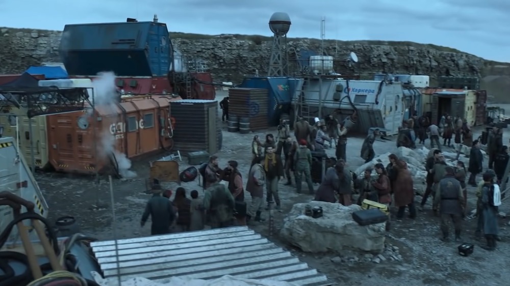 A refugee camp on The Expanse