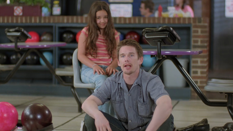 Mason and Samantha at bowling alley