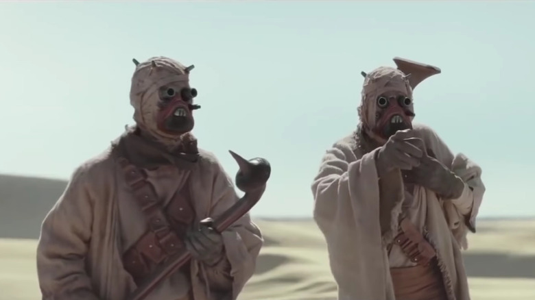 Tusken Raiders on The Mandalorian 