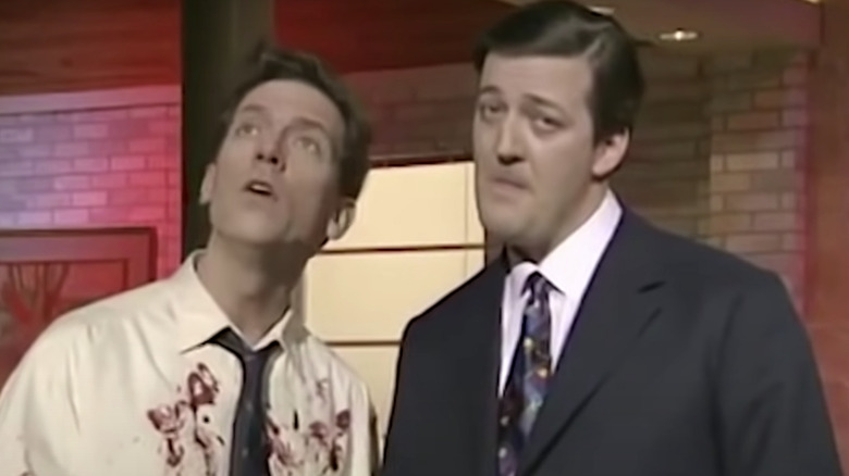 Fry and Laurie on BBC comedy show