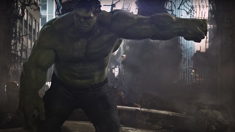 Hulk in the first Avengers movie