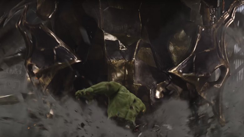 Hulk steps up to bat in the first Avengers movie
