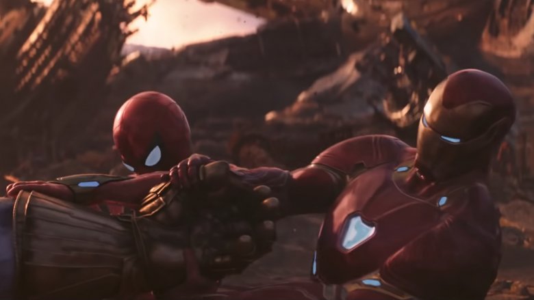 Iron Man and Spider-Man fail to get the Infinity Gauntlet