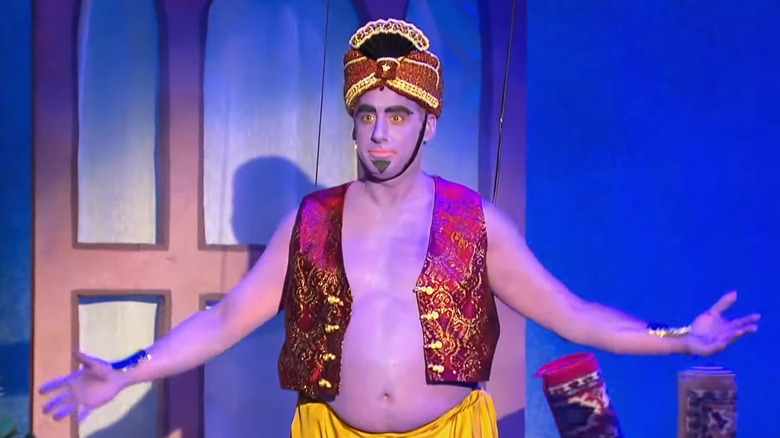 Joe Gatto in genie outfit