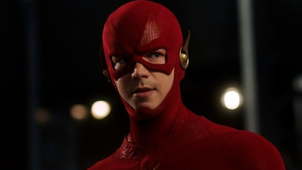 Grant Gustin in Flash costume