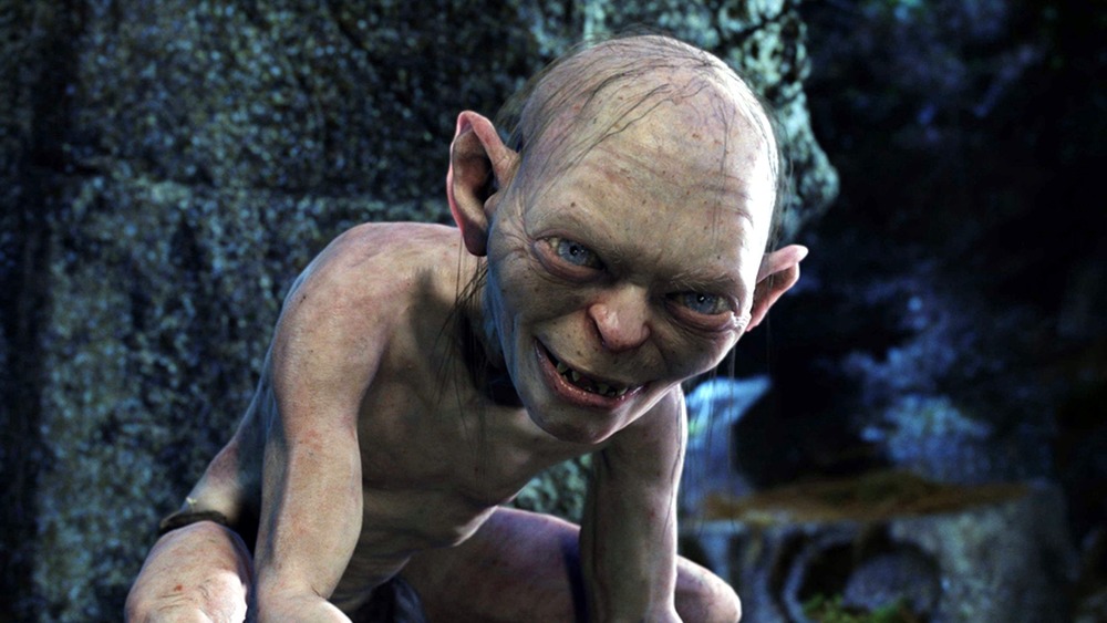 Gollum, played by Andy Serkis