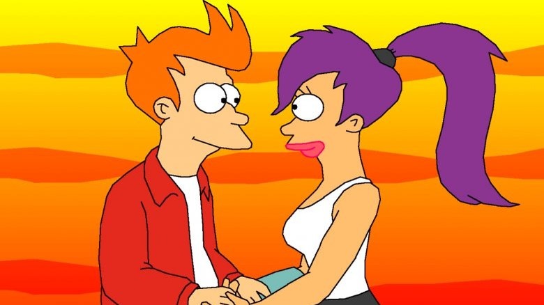 Futurama Fry and Leela