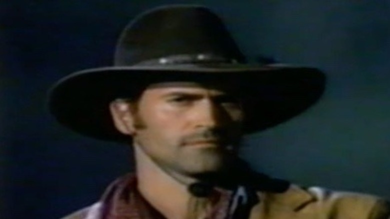 Brisco County Jr. looking on