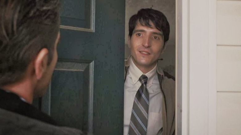 David Dastmalchian in "Prisoners" opening door