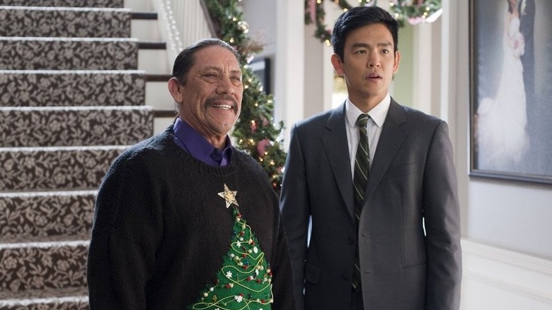 Mr. Perez and Harold together during Christmas