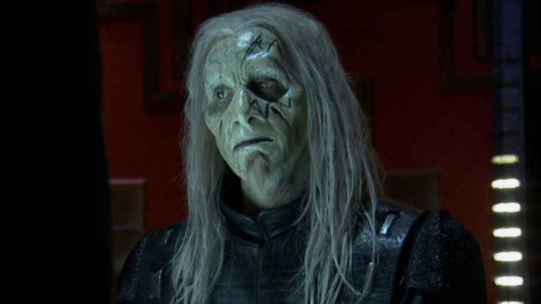 Todd the Wraith in the final episode of Stargate Atlantis