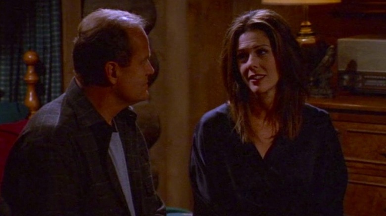 Frasier Crane and Mia talking