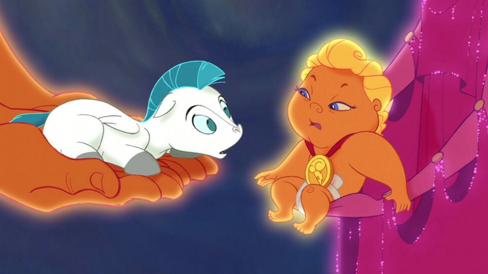 Baby Pegasus and Baby Hercules in Hercules