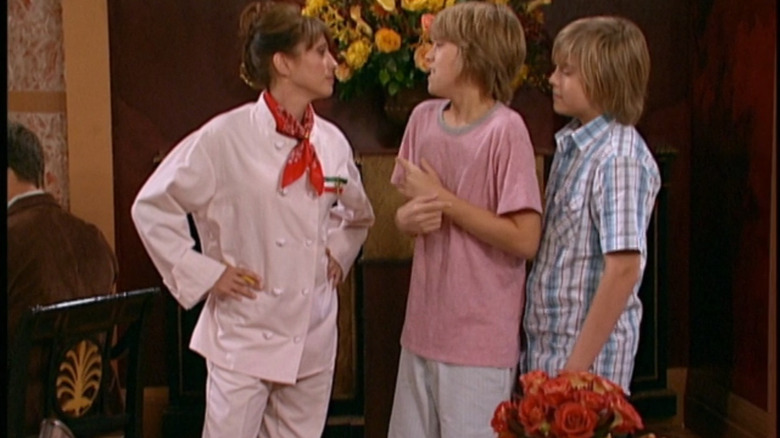 Zack and Cody with Chef Gigi