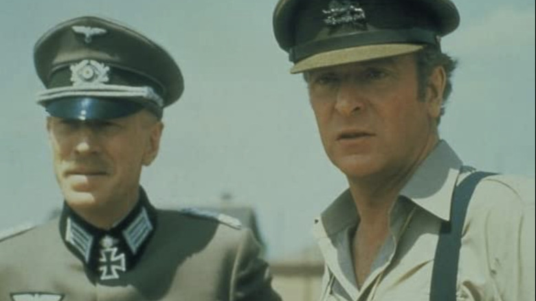 Max von Sydow, Michael Caine World War II soldiers