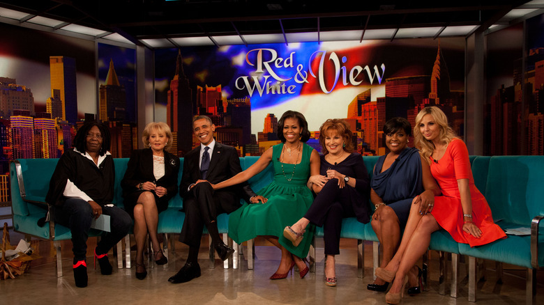 The panel of The View.