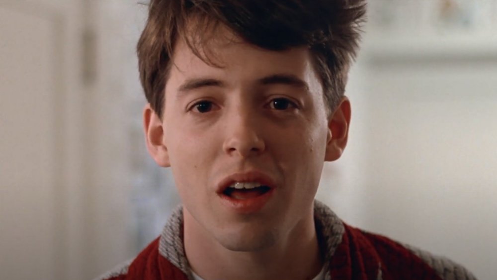 Matthew Broderick as Ferris Bueller in Ferris Bueller's Day Off