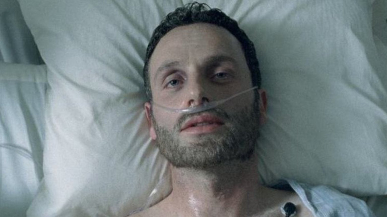 Rick waking from coma 