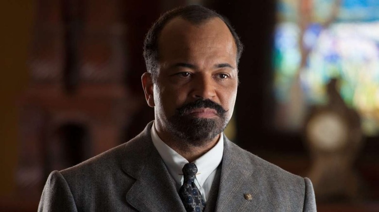 Valentin Narcisse wearing a suit on Boardwalk Empire