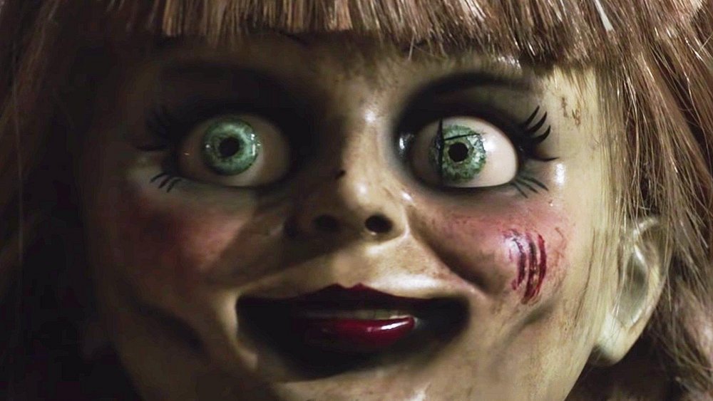 Annabelle, the haunted doll from The Conjuring's Annabelle franchise