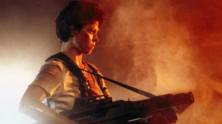 Sigourney Weaver in Aliens