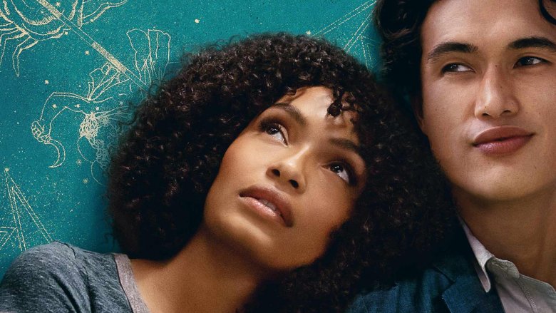 Yara Shahidi and Charles Melton in promotional art for The Sun is Also A Star