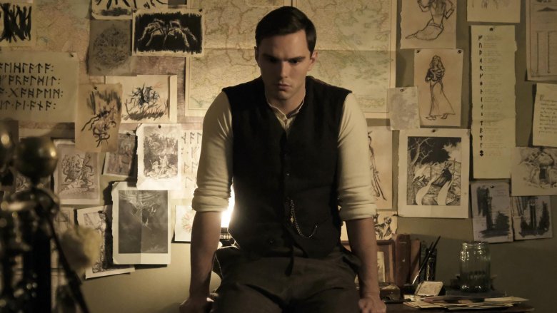 Nicholas Hoult as J.R.R. Tolkien in 2019's Tolkien