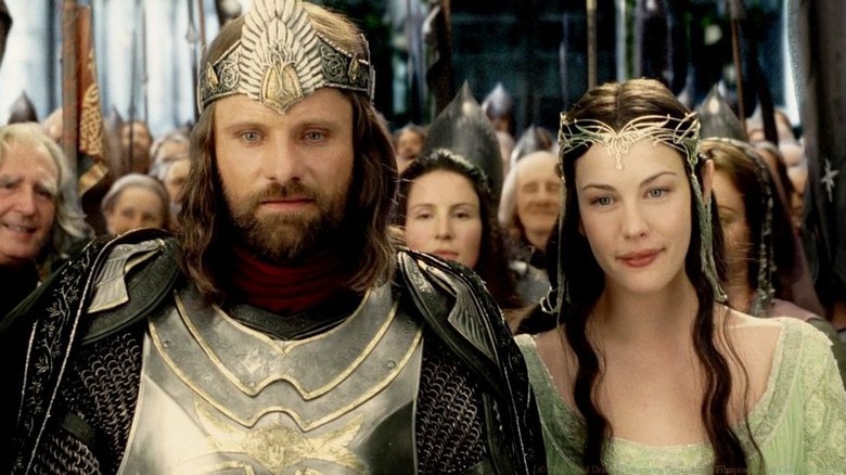 Aragorn and Arwen together