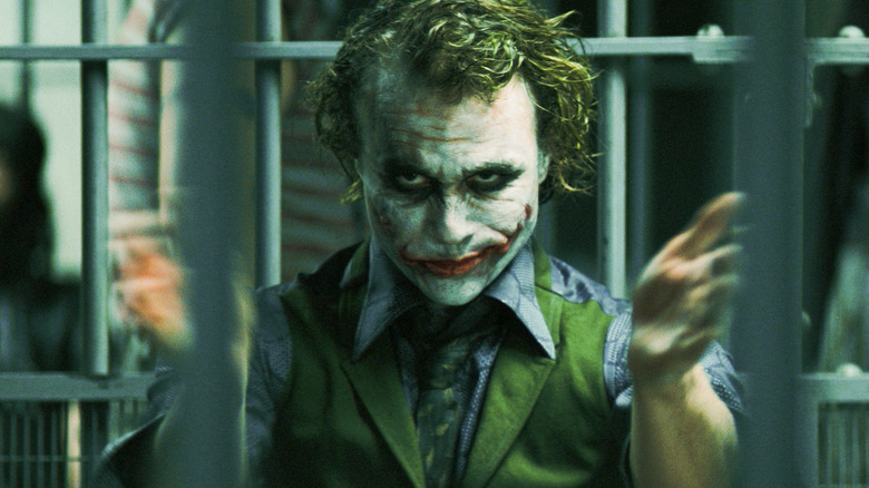 The Joker clapping maniacally