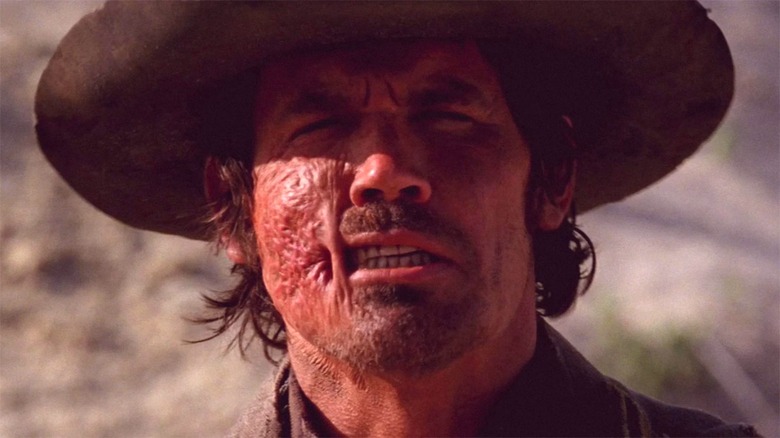 Jonah Hex scowling in hat