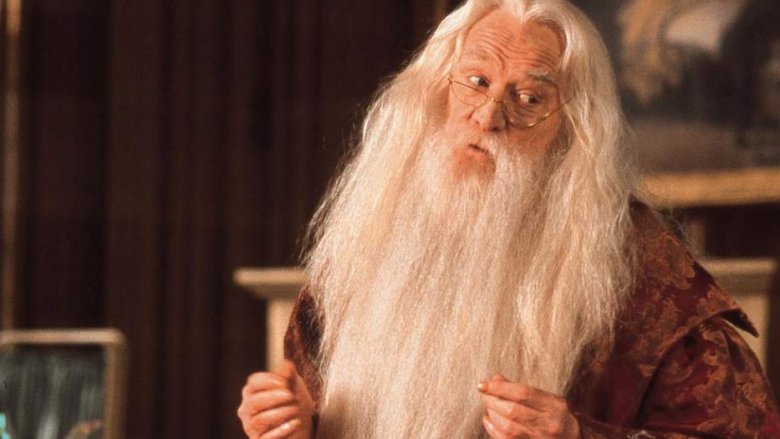 Richard Harris in Harry Potter and the Sorcerer's Stone