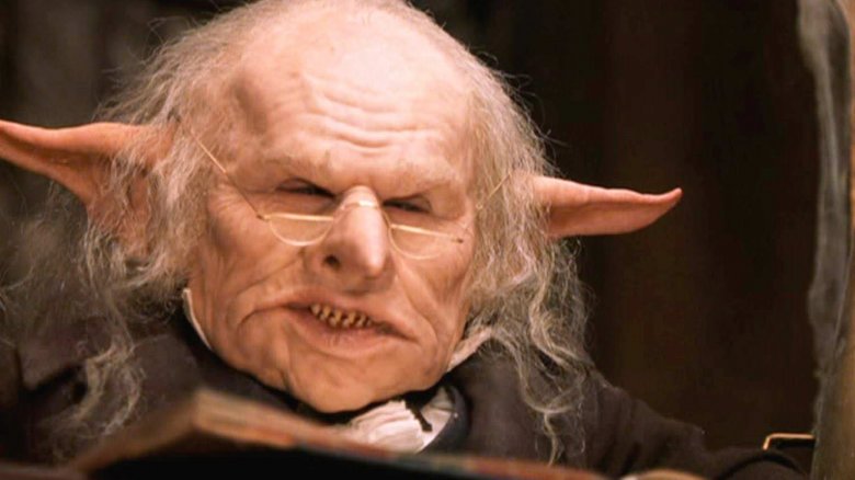 Verne Troyer in Harry Potter and the Sorcerer's Stone