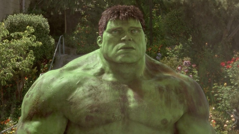 The Incredible Hulk standing